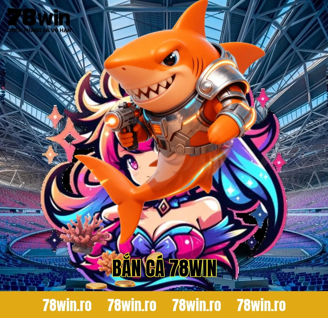 Bắn Cá 78WIN – Thế Giới Săn Thưởng Hấp Dẫn Dưới Lòng Đại Dương